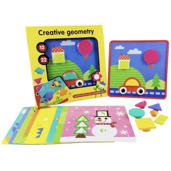 Creative geometry toy discount